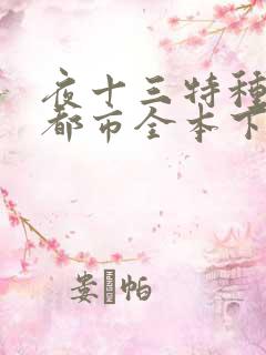 夜十三特种兵在都市全本下载