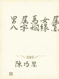 男属马女属蛇的八字姻缘怎么样