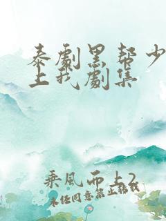 泰剧黑帮少爷爱上我剧集