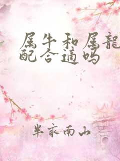 属牛和属龙的婚配合适吗