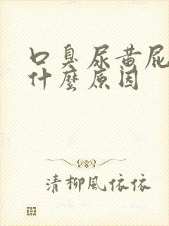 口臭尿黄屁多是什么原因