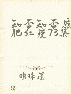 知否知否应是绿肥红瘦73集