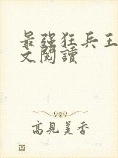 最强狂兵王猛全文阅读