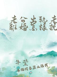 老公出轨老婆要离婚怎样挽回