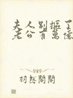 夫人别抠了,你老公有万亿家产 01