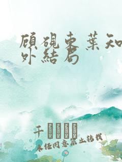 顾砚东叶知安番外结局