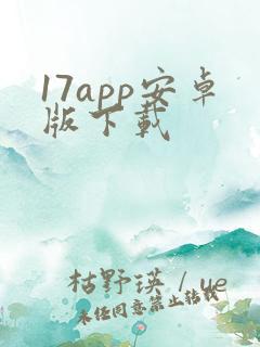 17app安卓版下载
