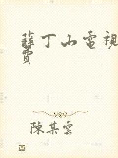 薛丁山电视剧免费