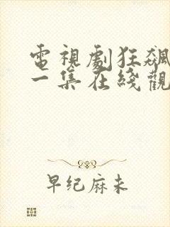 电视剧狂飙最后一集在线观看免费
