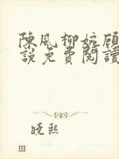 陈风柳婉顾海小说免费阅读