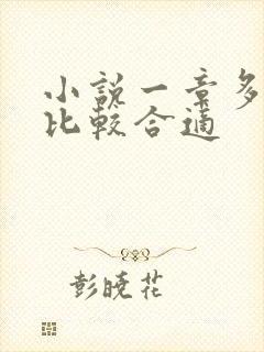 小说一章多少字比较合适
