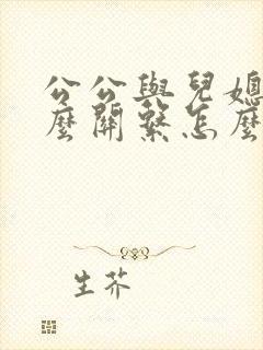公公与儿媳是什么关系怎么填