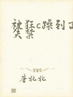 被狂c躁到高潮失禁