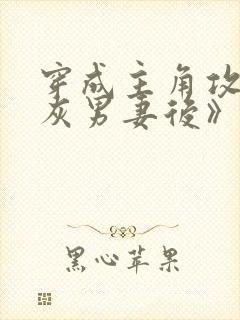 穿成主角攻的炮灰男妻后》