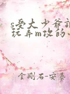 s受大少爷调教玩弄m攻的小说