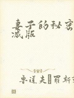 妻子的秘密未删减版