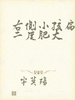 右侧小孩扁桃体二度肥大