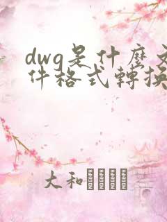 dwg是什么文件格式转换其他格式