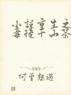 小说重生之将门毒后千山茶客完全版