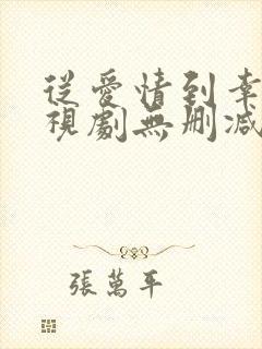 从爱情到幸福电视剧无删减版
