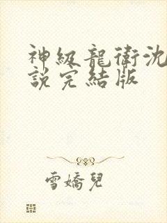 神级龙卫沈浪小说完结版