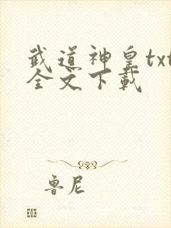 武道神皇txt全文下载