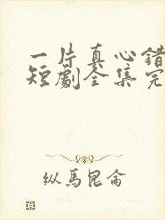 一片真心错付君短剧全集完整版
