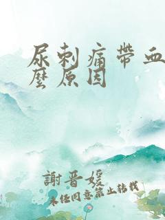 尿刺痛带血是什么原因