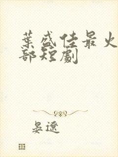 叶盛佳最火的5部短剧