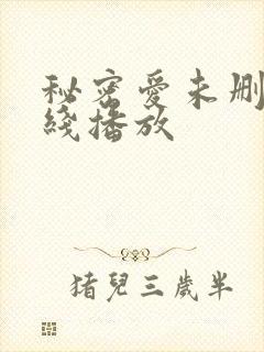 秘密爱未删减在线播放