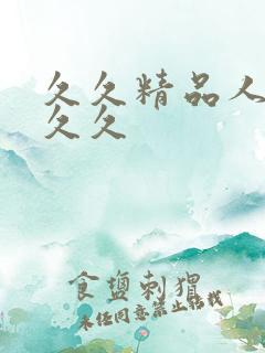 久久精品人妻久久久