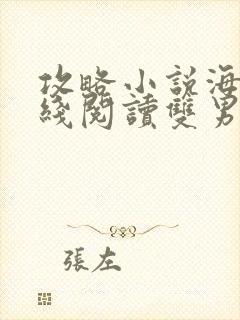 攻略小说海棠在线阅读双男主文