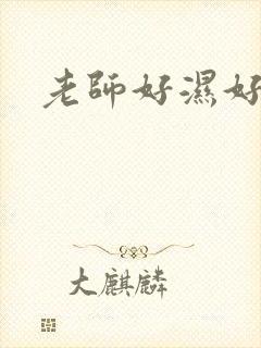老师好湿好紧