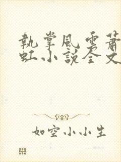执掌风云萧峥陈虹小说全文阅读免费