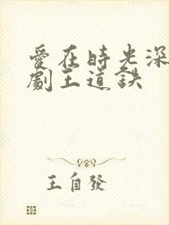 爱在时光深处短剧王道铁