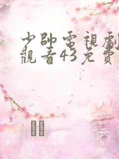 少帅电视剧全集观看43免费高清