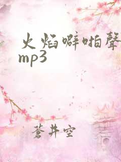 火焰噼啪声音效mp3