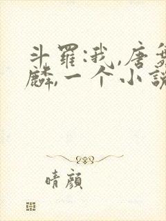 斗罗:我,唐舞麟,一个小说家