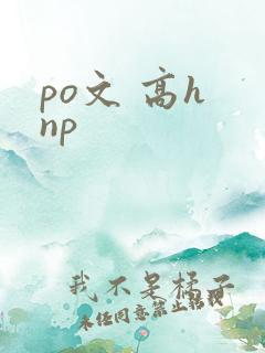 po文 高h np