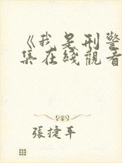 《我是刑警》全集在线观看电视剧