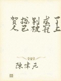 贺总别求了,夫人已被宠上天无删减完整版
