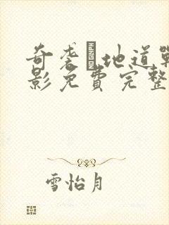 奇袭·地道战电影免费完整版