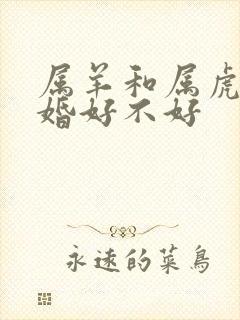 属羊和属虎的结婚好不好