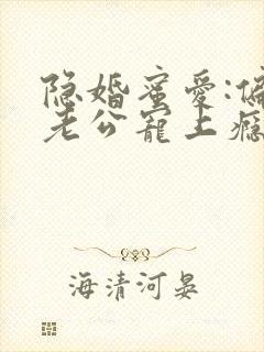 隐婚蜜爱:偏执老公宠上瘾完本