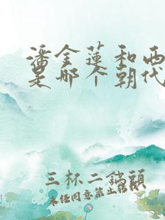 潘金莲和西门庆是哪个朝代的