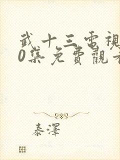 武十三电视剧40集免费观看