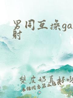 男同互操gay射