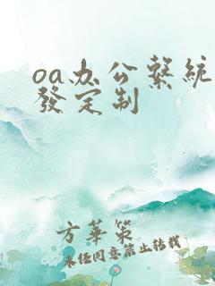 oa办公系统开发定制