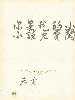 你是我的小确幸小说免费阅读全文