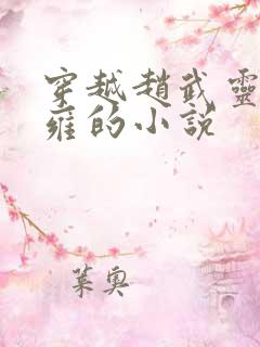穿越赵武灵王赵雍的小说